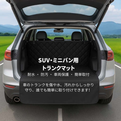 【SUV・ミニバン専用】Shopitto™トランクマット