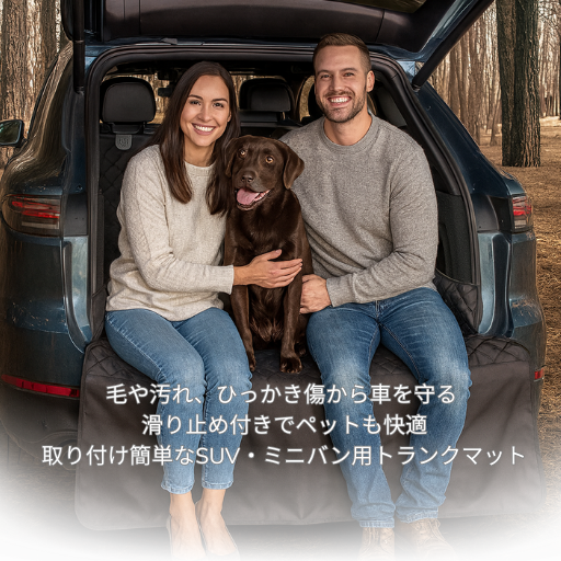 【SUV・ミニバン専用】Shopitto™トランクマット